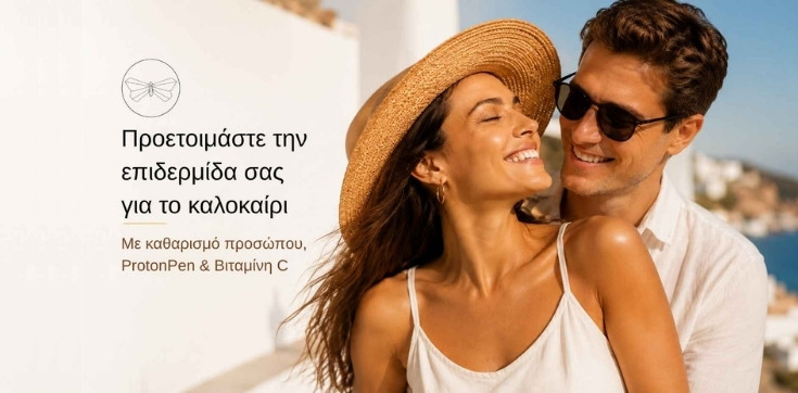 Προετοιμάστε την επιδερμίδα σας για το καλοκαίρι με Καθαρισμό Προσώπου, ProtonPen και Βιταμίνη C